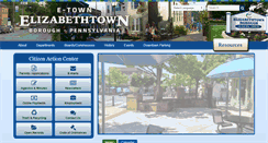 Desktop Screenshot of etownonline.com